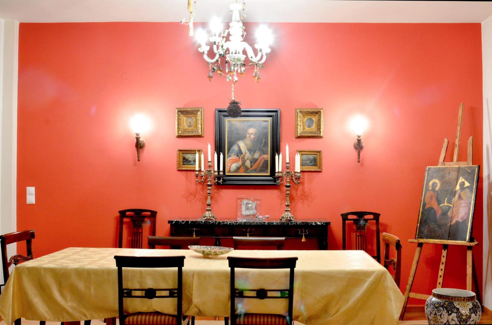 Elegant Stone Mansion In Historic Mystras Apartment Luaran gambar